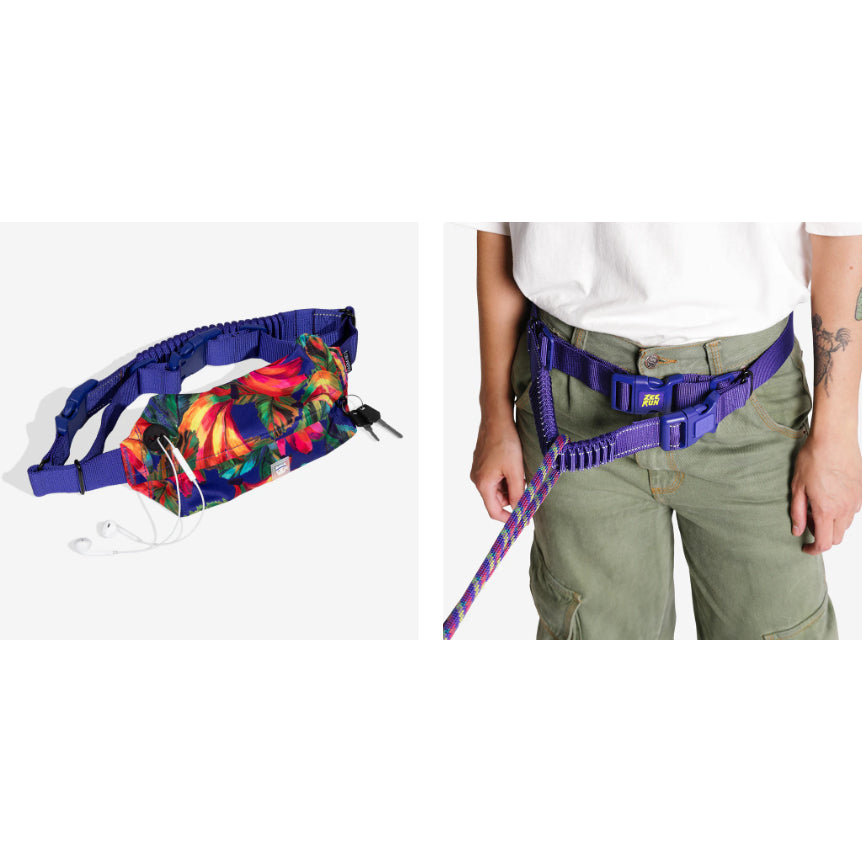 Zee.Dog Zee.Run Running Belt — Hands-Free Collab with FARM Rio