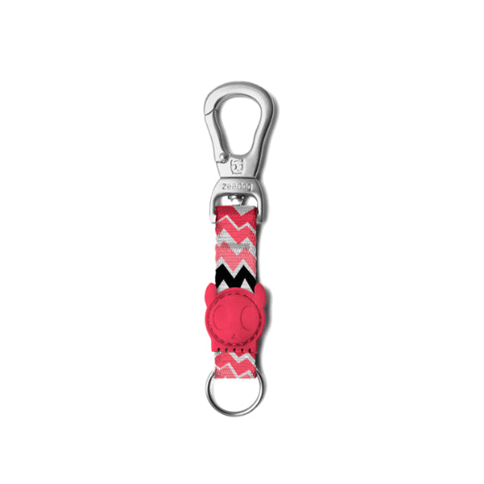 Zee.Dog Keychain for Pet Owners — Durable Polyester Strap (Assorted Colours)
