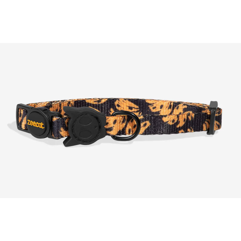 Zee.Cat Breakaway Cat Collar — Soft Polyester Safety Collar (One Size)