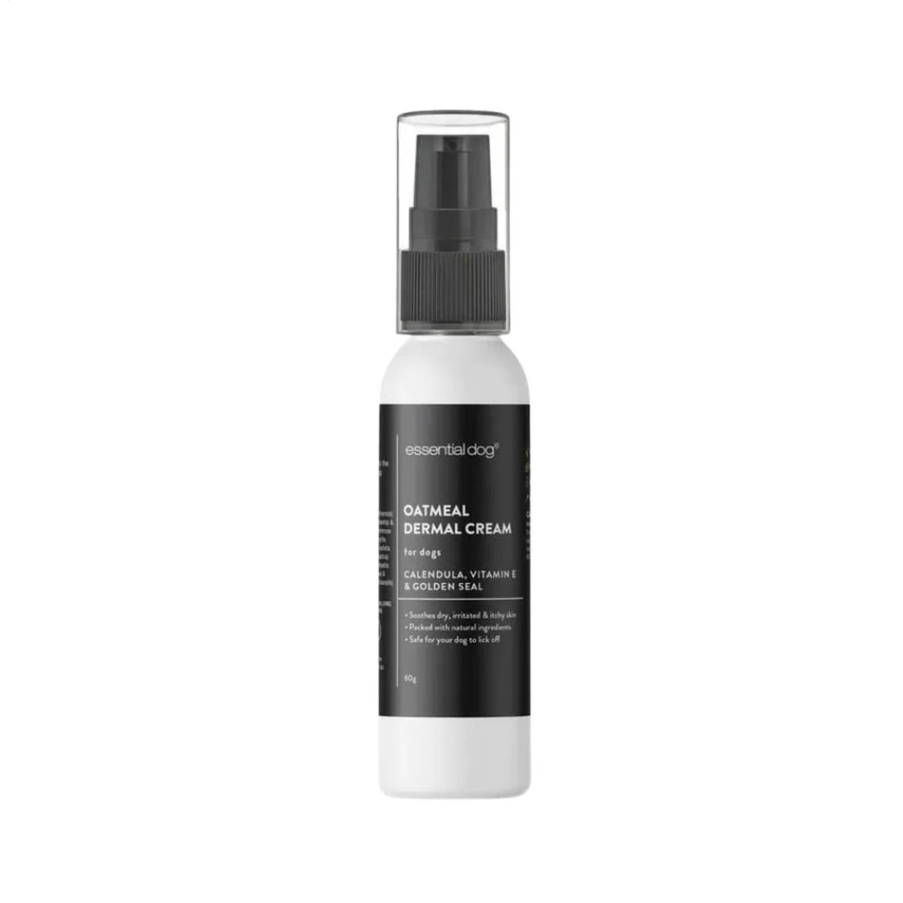 Essential Dog Anti-Itch Dermal Cream — Calendula & Oatmeal Formula (60g)