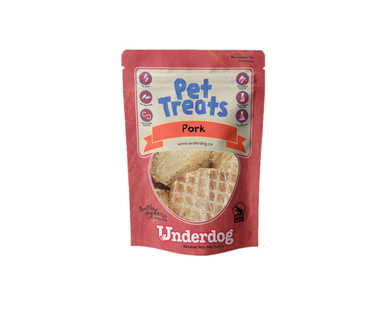 Underdog Pork Treats for Pets (80g)