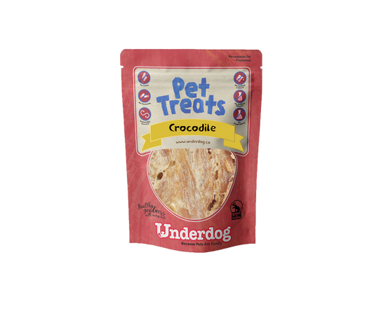 Underdog Crocodile Treats for Pets (60g)