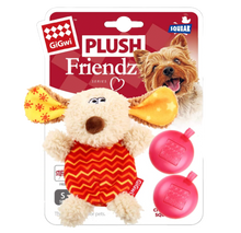 Load image into Gallery viewer, GiGwi Plush Friendz Series: Plush Dog Pet Toy
