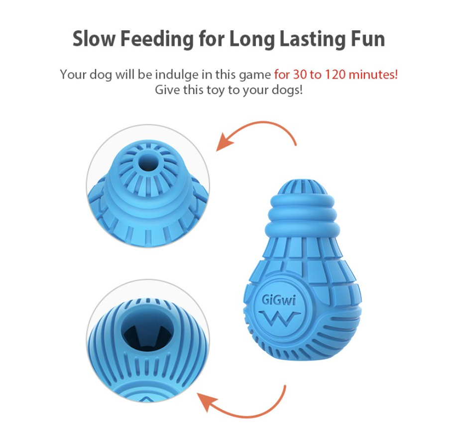 GiGwi Bulb Series: Interactive, Stuff-able and durable dog toys