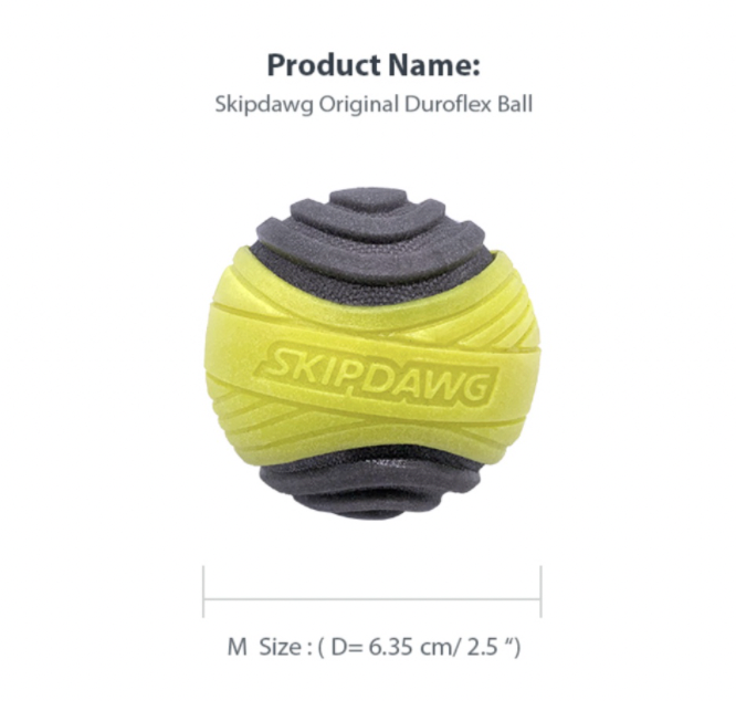 Skipdawg Series: X-foam Ball, Duroflex Ball, Whistling Ball, Glow Ball