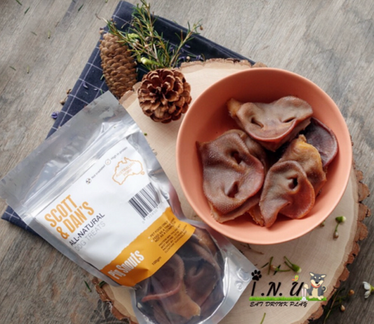 Scott & Dan's: Dog Treats: Pig Snout 100g