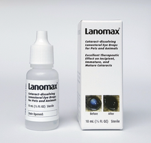 Load image into Gallery viewer, [Vets Recommend!] Lanomax 10ml: Cataract Dissolving Lanosteral Eye Drops for Pets and Animals
