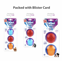 Load image into Gallery viewer, GiGwi Ball Series: Bouncy, Interactive, Durable Toy Dog Balls (Colour given at random unless indicated in remarks)
