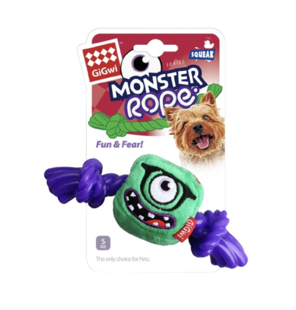 GiGwi Monster Rope Series: Green Monster and Blue Monster