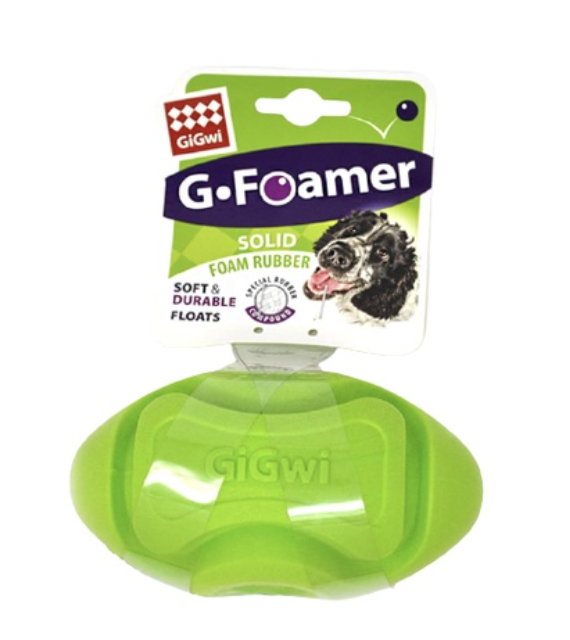 GIgwi Foamer TPR Ball Series: Ball, Rugby, Tug