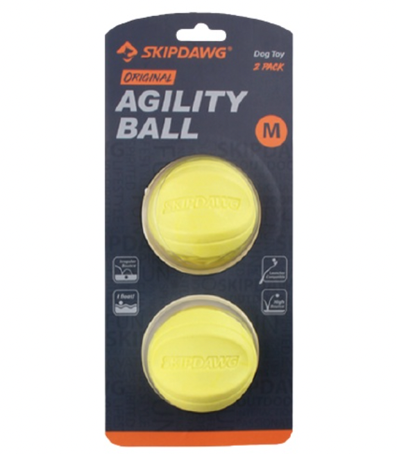 Skipdawg Series: Breezy Ball, Agility Ball, Tennis Ball