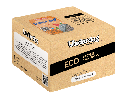 Underdog Cooked Beef Complete & Balanced Frozen Dog Food (1.2kg/3kg)