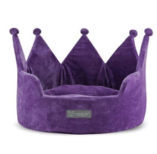 Load image into Gallery viewer, NANDOG: Crown Bed Super Soft Luxe Dog/Cat Bed
